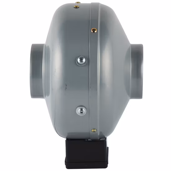 인라인 추출기 팬 100mm 4인치 AC 원심 인라인 덕트 팬